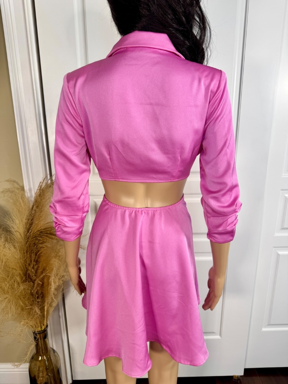 SET OF TWO FIT AND FLARE WRAP MINI DRESSES SIZE SMALL - NWOT - Picture 13 of 16